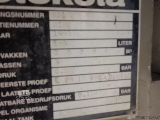 Cisterna Scania P124-420 19000 LITER DIESELTANK,AIRCO,INTARDER,...