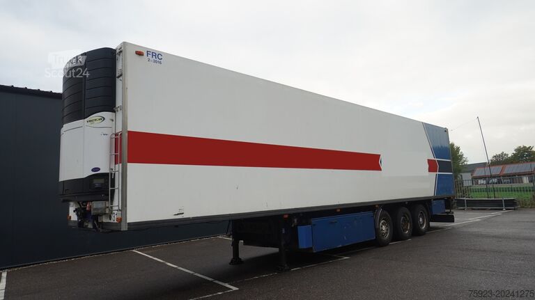Soğutmalı/dondurulmuş taşıma Van Eck 3 AXLE FRIGO WITH MEAT HOOK SYSTEM