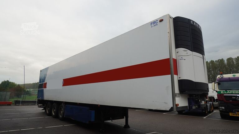 Soğutmalı/dondurulmuş taşıma Van Eck 3 AXLE FRIGO WITH MEAT HOOK SYSTEM