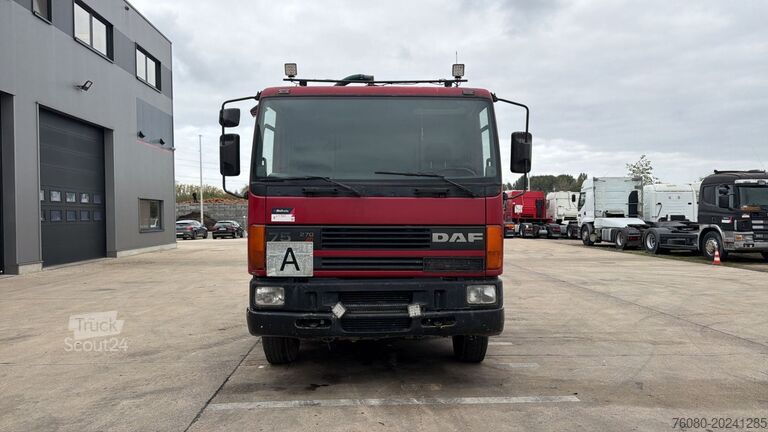Vehículo de succión DAF 75 ATI 270 (10500 L / MANUAL PUMP / MANUAL GEAR...