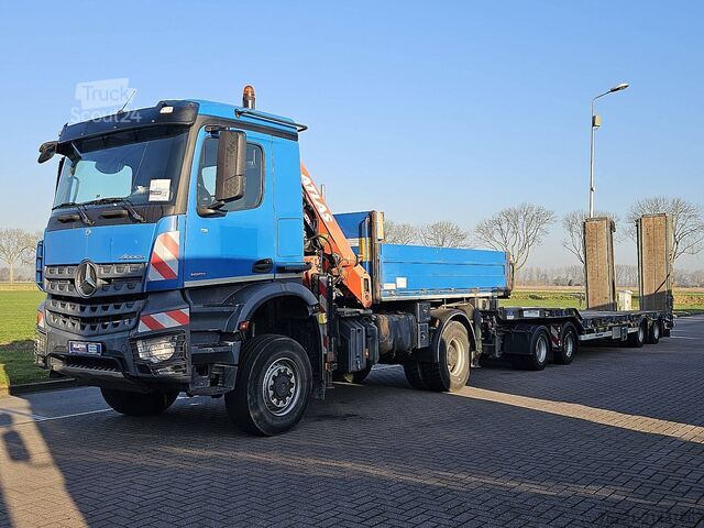 Грузоподъемная платформа MERCEDES-BENZ AROCS 1851 4X4 ATLAS 190 4X HYD