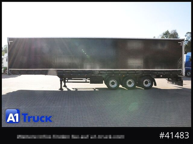 Åpen semitrailer med presenning Kögel S 24 Tautliner, Alufelgen, neue Plane, VDI 2700