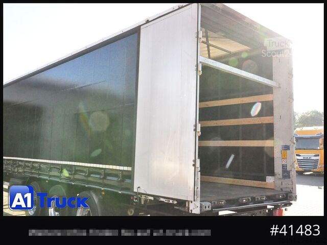 Åpen semitrailer med presenning Kögel S 24 Tautliner, Alufelgen, neue Plane, VDI 2700