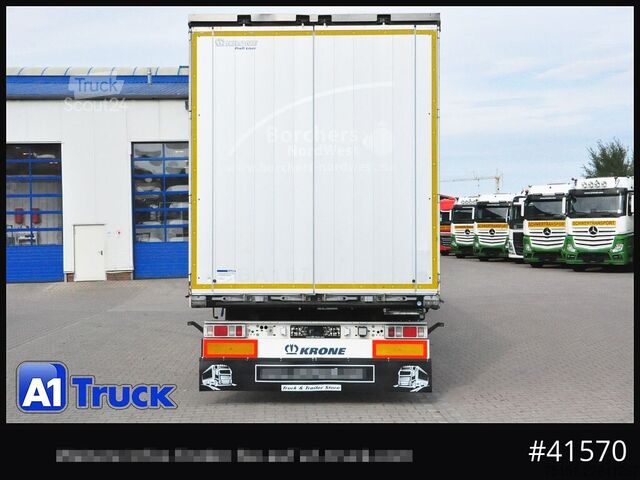 Åpen semitrailer med presenning KRONE SD, Getränke, Safe Curtain, VDI 2700