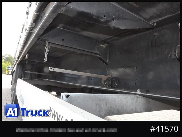 Åpen semitrailer med presenning KRONE SD, Getränke, Safe Curtain, VDI 2700