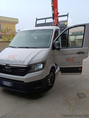 Autocamion basculant cu macara MAN TGE 5
