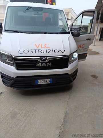 Autocamion basculant cu macara MAN TGE 5