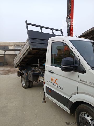 Autocamion basculant cu macara MAN TGE 5