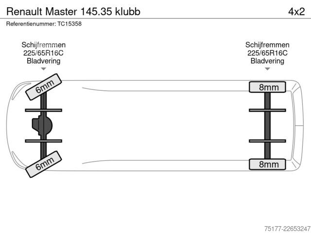 يرفع Renault Master 145.35 klubb