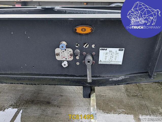 Konteineru pārvadājumi Turbos Hoet Tank chassis Gooseneck