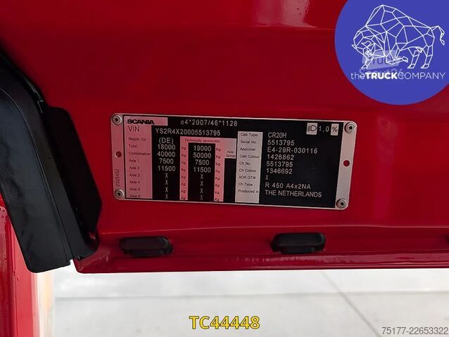 Farliga ämnen Scania R 450
