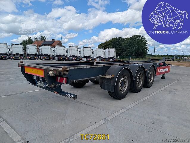Transport av containrar Vanhool 40/45'