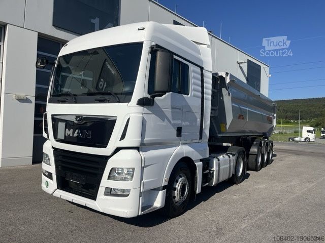 Szabványos vontatóegység MAN TGX 18.460 4x2 BLS mit Kipphydraulik