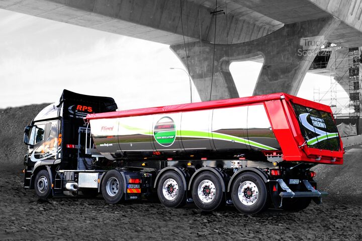 Sklápìèka Fliegl 2 oder 3-Achs Thermokipper Asphaltprofi