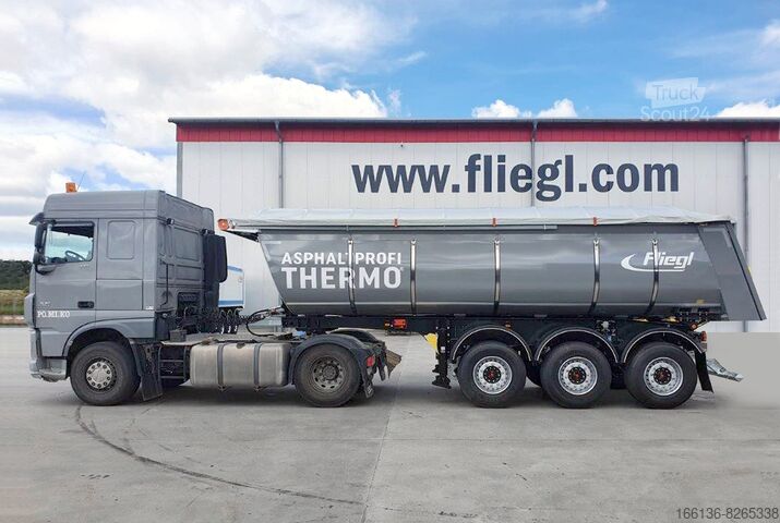 Sklápìèka Fliegl 2 oder 3-Achs Thermokipper Asphaltprofi