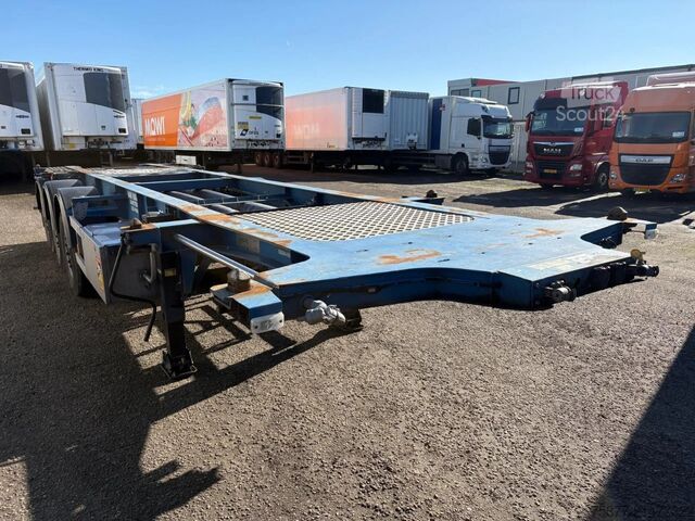 Transport de conteneurs Burg BPO 12-27 CCXGX-00 ADR Liftaxle Disc SAF