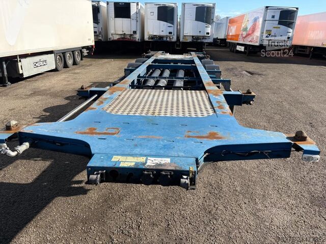 Transport de conteneurs Burg BPO 12-27 CCXGX-00 ADR Liftaxle Disc SAF