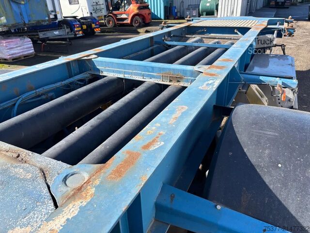 Transport de conteneurs Burg BPO 12-27 CCXGX-00 ADR Liftaxle Disc SAF