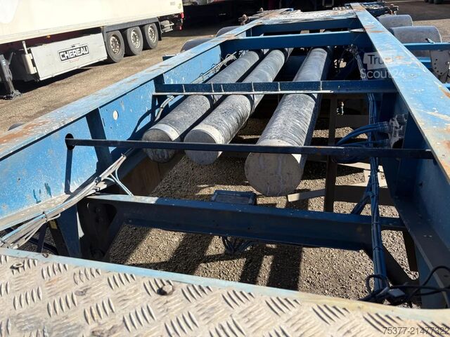 Transport de conteneurs Burg BPO 12-27 CCXGX-00 ADR Liftaxle Disc SAF