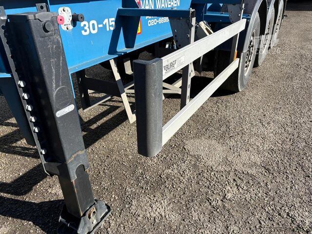 Transport de conteneurs Burg BPO 12-27 CCXGX-00 ADR Liftaxle Disc SAF