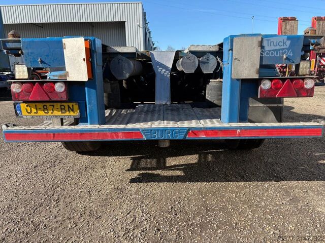 Transport de conteneurs Burg BPO 12-27 CCXGX-00 ADR Liftaxle Disc SAF