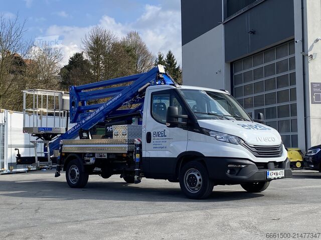 Podnośnik koszowy na samochodzie ciężarowym Iveco Daily 35S14H, LKW-Arbeitsbühne