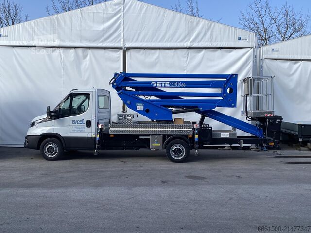 Podnośnik koszowy na samochodzie ciężarowym Iveco Daily 35S14H, LKW-Arbeitsbühne