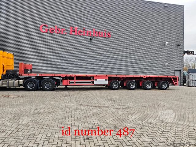 Platform aanhanger ES-GE 4.vod-25-40.4-h13 2 x Extandable Powersteering!