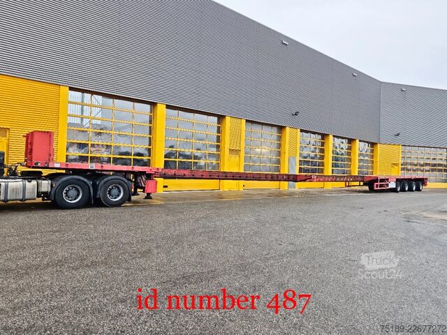 Platform aanhanger ES-GE 4.vod-25-40.4-h13 2 x Extandable Powersteering!