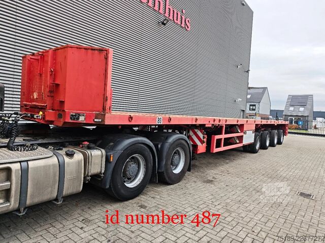 Platform aanhanger ES-GE 4.vod-25-40.4-h13 2 x Extandable Powersteering!