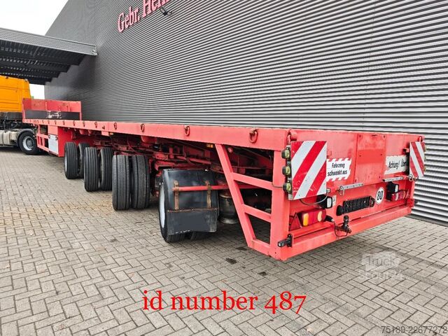 Platform aanhanger ES-GE 4.vod-25-40.4-h13 2 x Extandable Powersteering!