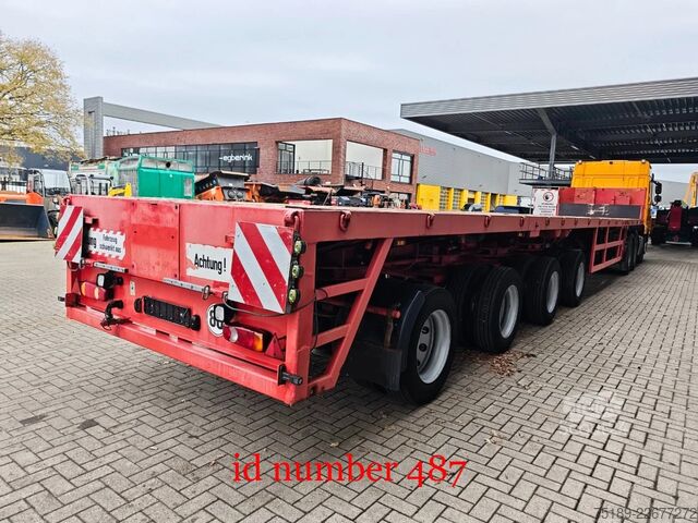 Platform aanhanger ES-GE 4.vod-25-40.4-h13 2 x Extandable Powersteering!