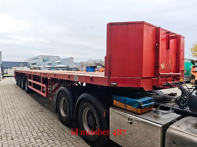 Platform aanhanger ES-GE 4.vod-25-40.4-h13 2 x Extandable Powersteering!