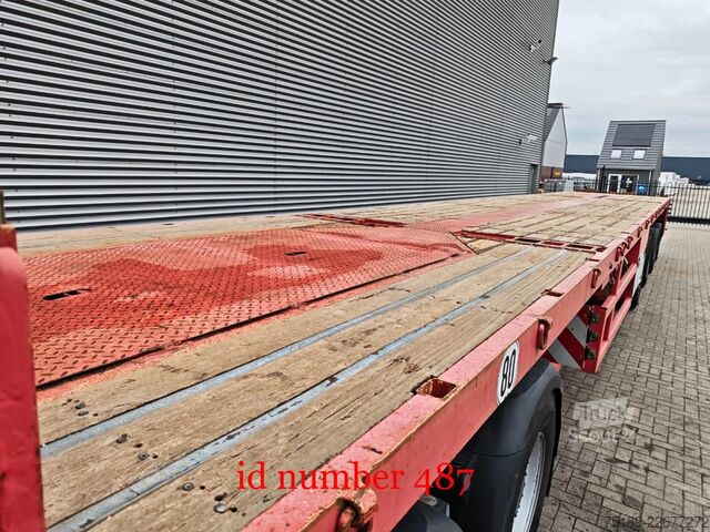 Platform aanhanger ES-GE 4.vod-25-40.4-h13 2 x Extandable Powersteering!