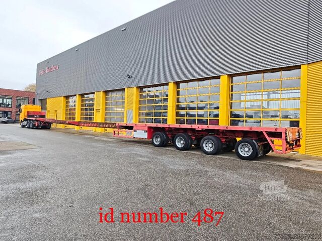 Platform aanhanger ES-GE 4.vod-25-40.4-h13 2 x Extandable Powersteering!