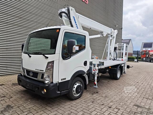 Hefplatform Nissan Cabstar 35.12 NT400 Multitel MJ201