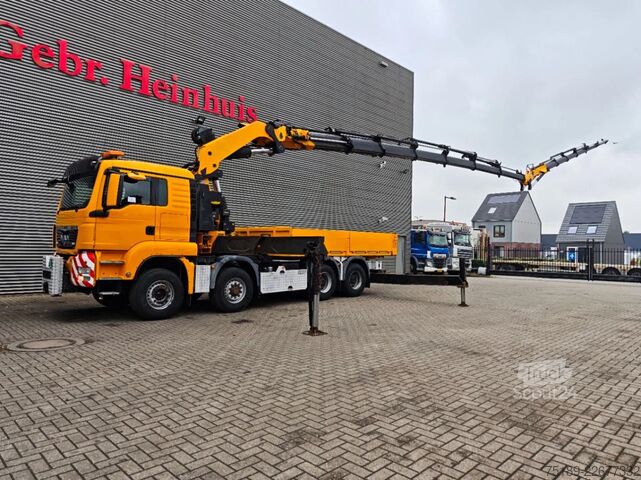 Vrachtwagen met kraan MAN TGS 35.480 8x6 Palfinger PK 85002