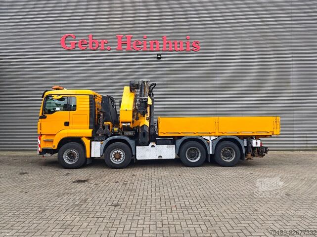 Vrachtwagen met kraan MAN TGS 35.480 8x6 Palfinger PK 85002