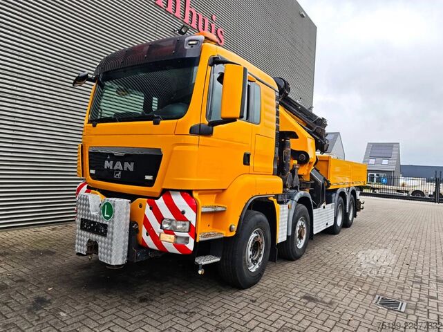 Vrachtwagen met kraan MAN TGS 35.480 8x6 Palfinger PK 85002