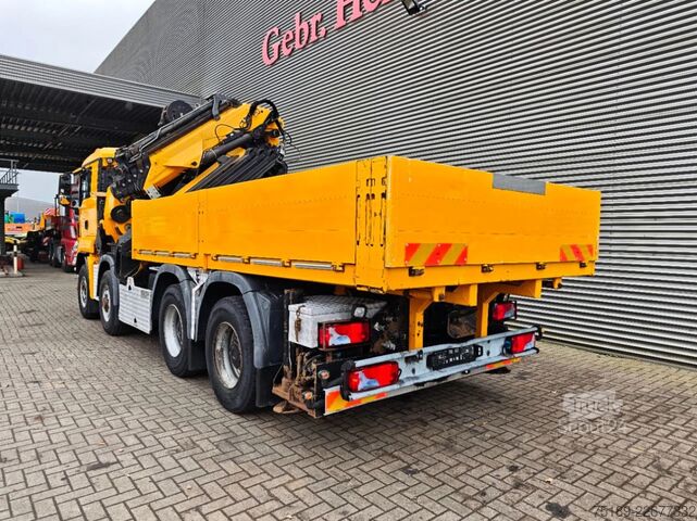Vrachtwagen met kraan MAN TGS 35.480 8x6 Palfinger PK 85002
