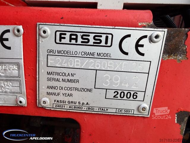 Nakládací plošina DAF CF 75.310 Fassi F260XP 5+2, Euro 5