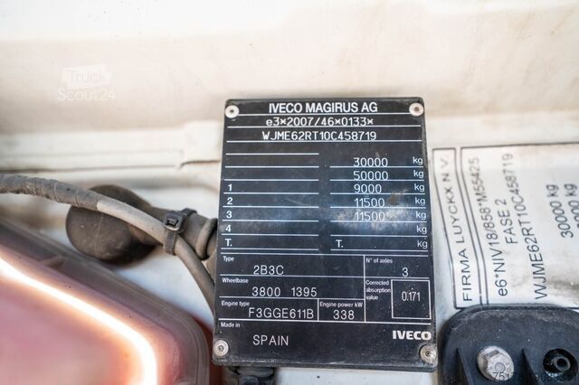 Система BDF IVECO X-WAY 460 - HYVA  - 91000 KM