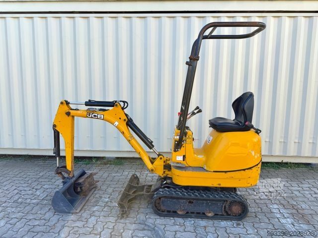 Minibagr JCB 8008 CTS, 2020 BJ, 576 BH, 2 x Löffel