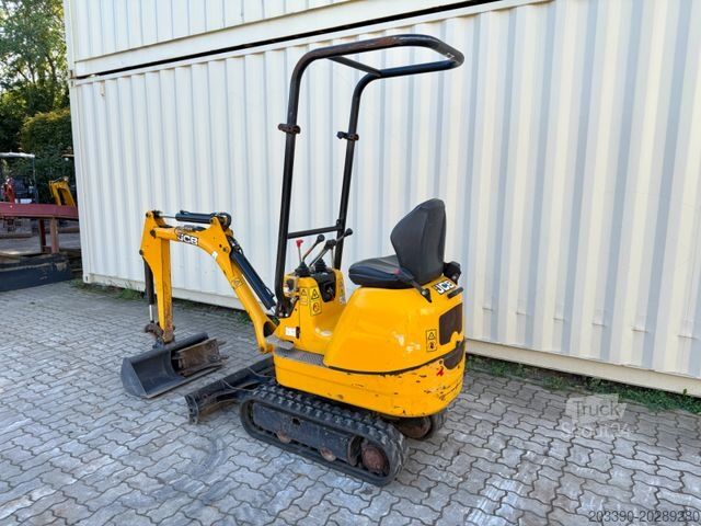 Minibagr JCB 8008 CTS, 2020 BJ, 576 BH, 2 x Löffel