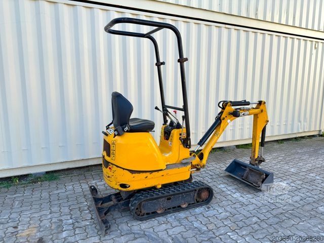 Minibagr JCB 8008 CTS, 2020 BJ, 576 BH, 2 x Löffel