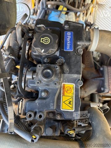 Minibagr JCB 8008 CTS, 2020 BJ, 576 BH, 2 x Löffel