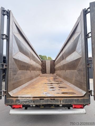 Kippipuoliperävaunu STAS HardoX Stahl 86 m³, Liftachse, ALCOA, MIETEN?