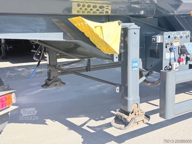 Kippipuoliperävaunu STAS HardoX Stahl 86 m³, Liftachse, ALCOA, MIETEN?