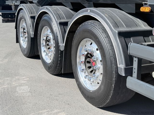 Kippipuoliperävaunu STAS HardoX Stahl 86 m³, Liftachse, ALCOA, MIETEN?
