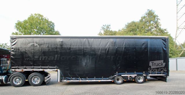 Ημιρυμουλκούμενο χαμηλής φόρτωσης  Geschlossener Autotransporter/Maschinentransport